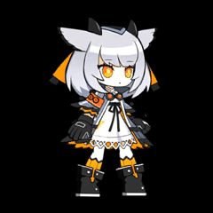 导出自PRTS WIKI，默认时装组-正面-Interact 动画