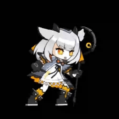 导出自PRTS WIKI，默认时装组-正面-Skill_Loop 动画