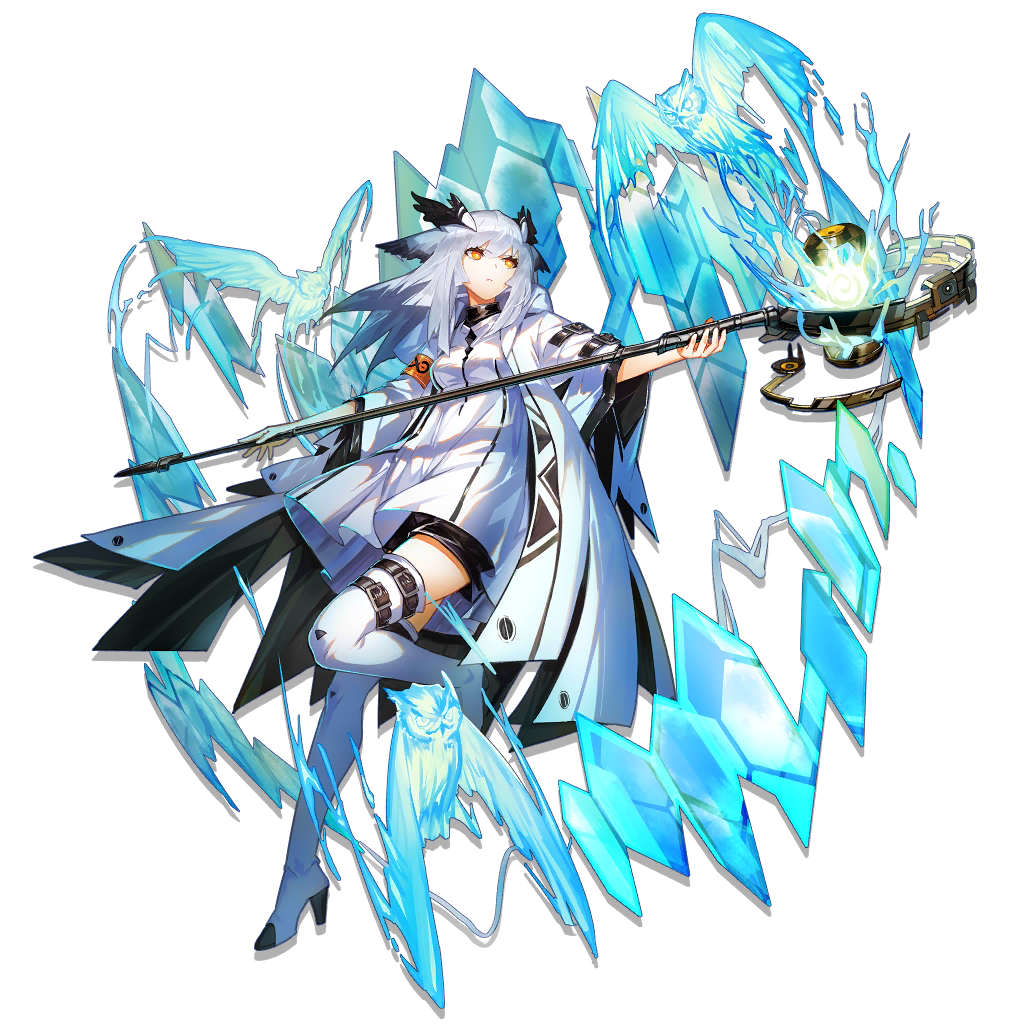 白面鸮精二立绘